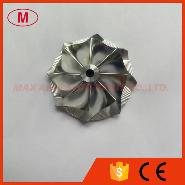 TD03 Reverse 37.00/48.00mm 8+0blades performance Turbo milling/aluminum 2618/billet compressor wheel