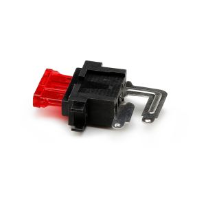 China Nylon Housing Brass Terminal PA66 Material PCB Mount Blade Fuse Holder for Automotive Applications on sale
