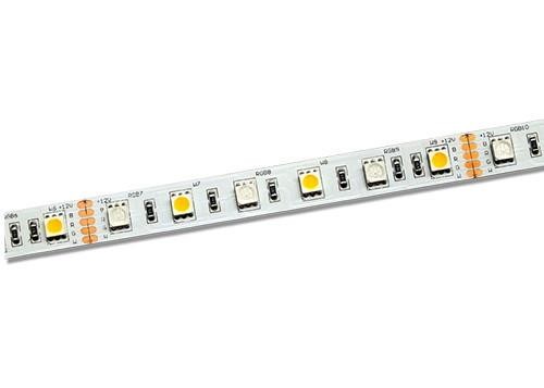 Multi Colours Color Changing Led Ribbon Lights SMD 5050 RGB+W 60 LEDS CE Rohs