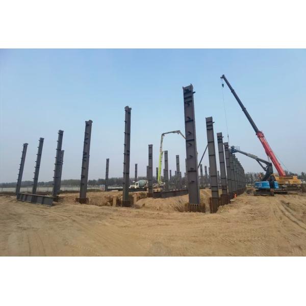 Buy Q235 / Q355B Low Carbon Modular Steel Buildings Bending Services at wholesale prices