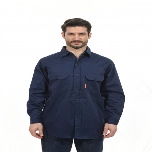 Buy Buttons Style Flame Resistant Work Shirt Customized LOGOS / Lables at wholesale prices