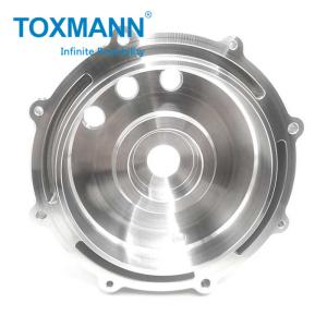 Quality Machining workpiece and oxidation treatment of aluminum alloy front cover for precision CNC turning for sale