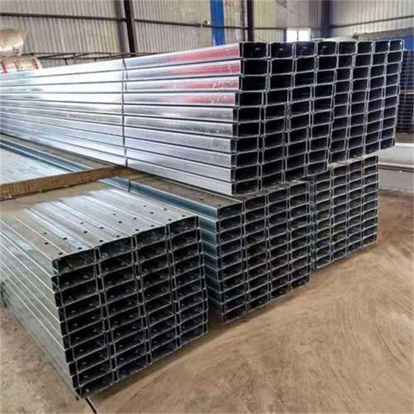 Buy Galvanized Steel Profile In C/Z Shape With Customizable Length at wholesale prices