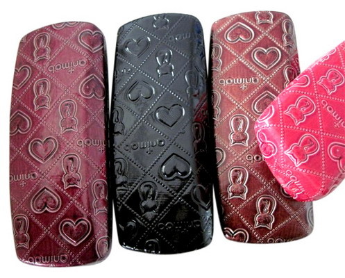 Buy 2024 hard eyewear cases for optical frames with soft imitation leather material at wholesale prices