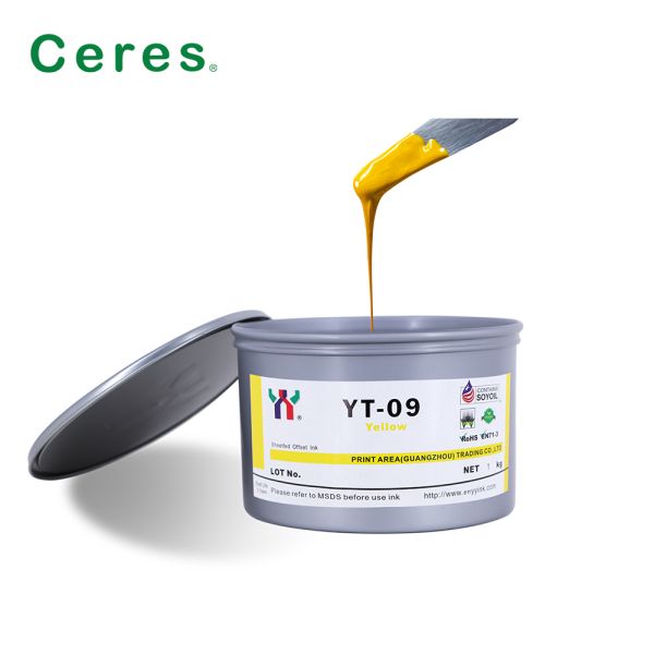 Ceres High Gloss Alcohol and Corrosion Resistant Low Odor Sheet-Fed Offset Printing Ink