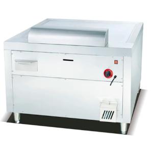 Commercial Silver Gas Teppanyaki Machine for Japanese Style Cooking