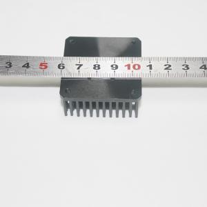 Square Cold Forged Heat Sink Anodizing Black Color For Video Camera