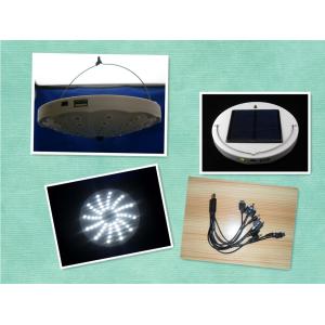 1800ma solar cell phone charger, with 60pcs LED light