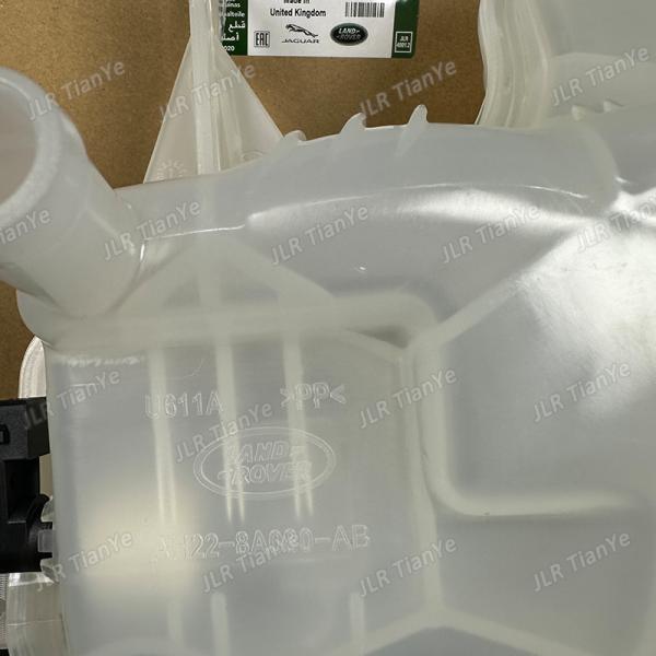 Radiator Coolant Overflow Container LAND ROVER Expansion Tank W/ Sensor Gas Diesel LR020367