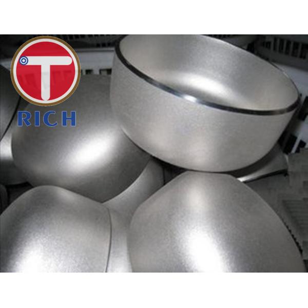 Buy Customized Stainless Steel Pipe Caps High Precision With 21.3 - 610mm OD at wholesale prices