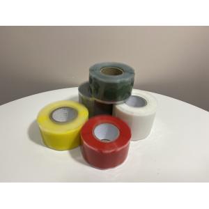 China Clear Silicone Rubber Electrical Tape , Self Fusing Emergency Repair Tape on sale