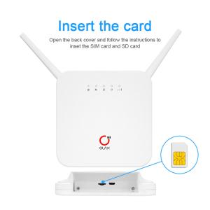 AX6 PRO Lightweight Easy To Use 4G LTE External Antenna CPE Wifi Router For