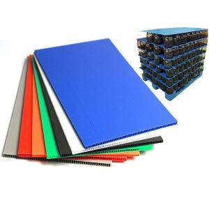 Fluted Polypropylene Corrugated Plastic Sheets Waterproof