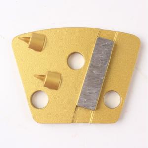 Trapezoid PCD Removal Tooling Rectangle Metal Grinding Block
