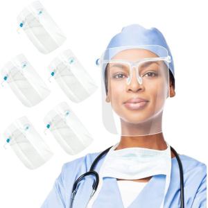 Collapsible Kitchen Plastic FDA Disposable Protective Face Shield