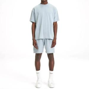 Premium Quality Tracksuit Oversized Casual Short Sets Men Summer 2 Piece Sets