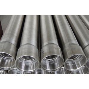 1 - 20 Inch Sand Control Well Screen AISI 304 Water Drilling Pipe Customized