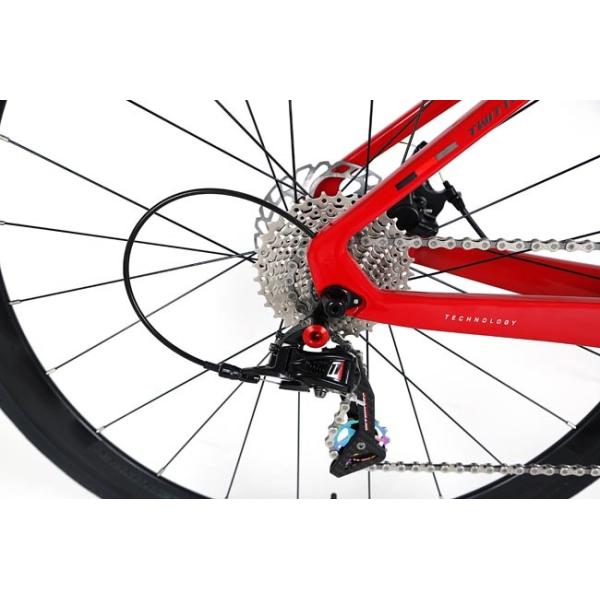 TWITTER factory carbon fiber road bike R10 22 speed disc brake 700c 25c