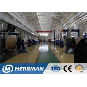 High Efficiency Transposed Wire And Cable Machinery With Electrical Control