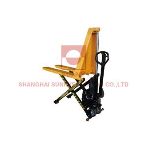 China Safe Single Cylinder 1 Ton High Lift Scissor Truck With Electric Motor on sale