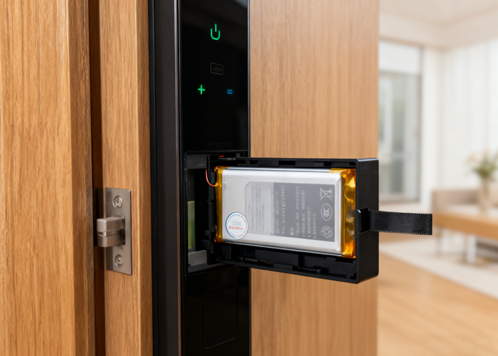 High-Capacity 5000mAh 7.4V Lithium Ion Battery with 500+ Cycles for Smart Locks