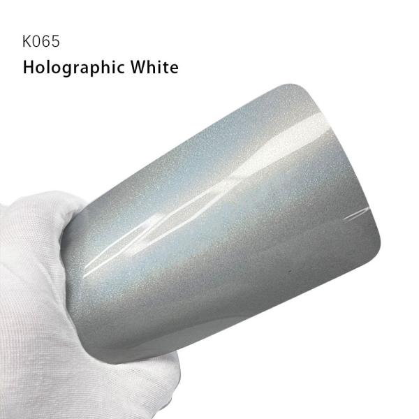 K065 Holographic White TPU Color Paint Protection Film Car Wrap Rolls