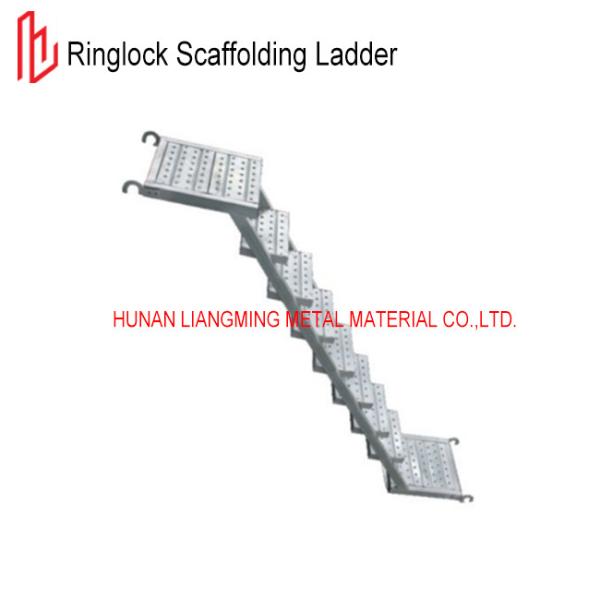 Buy Hot Dip Galvanized Scaffolding Staircase Scaffold Ringlock Ladder Q235 at wholesale prices