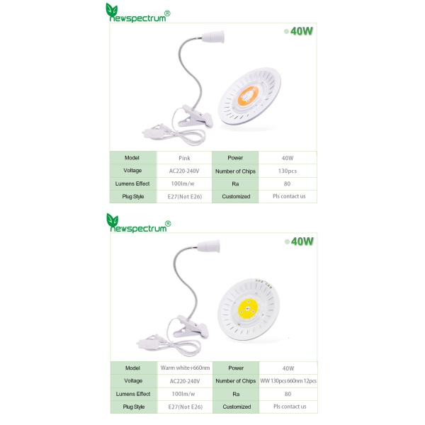 40W Light Bar Module AC110V 220V COB LED Chip For Indoor Greenhouse Plants