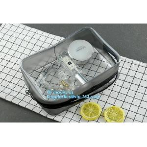 EVA PVC Cosmetic Bag For Women Zipper Waterproof Airline Makeup Travel Organizer