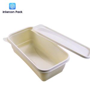 Takeaway Sugarcane Bagasse Food Container Biodegradable Disposable With