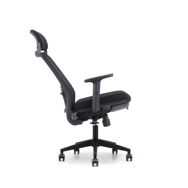 2D Armrest Ergonomic Luxury Office Chair with Height Adjustable and Office Boss Lift