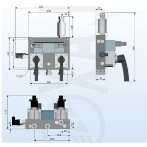 Automatic Circuit Digital Panel Indicator For Hydropower Station , 1MPA Rated