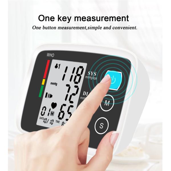 510K CE Arm Blood Pressure Monitor Digital BP Machine Sphygmomanometer OEM