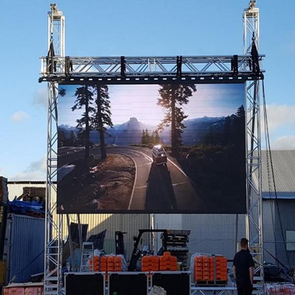 Buy 10ftx12ft Outdoor Video Screen Rental Easily installed for Stage at wholesale prices