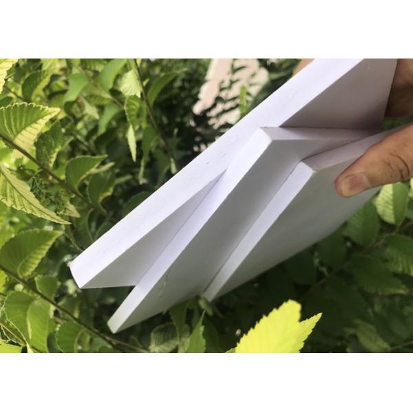 Polyvinyl Chloride 5mm PVC Foam Sign Board Good Tenacity Chemical Resistance