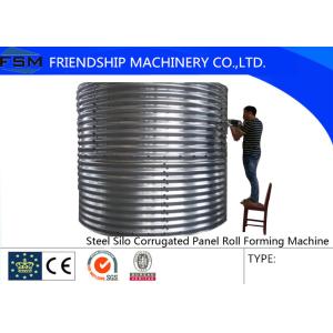 PLC Control Steel Silo Forming Machine