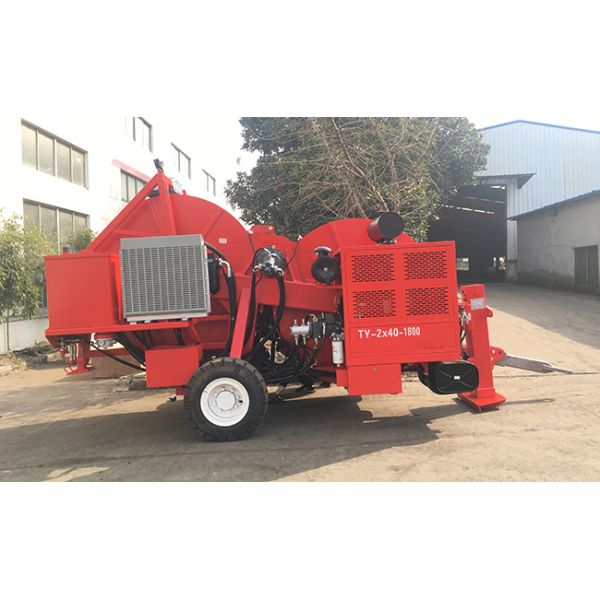TY2x40-1800 2x40kN Wire Power Laying Tensioner Overhead Transmission Line