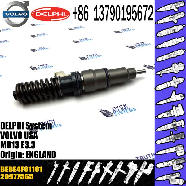 common rail injector 21244717 BEBE4F01001 for VOL D13 engine diesel injector