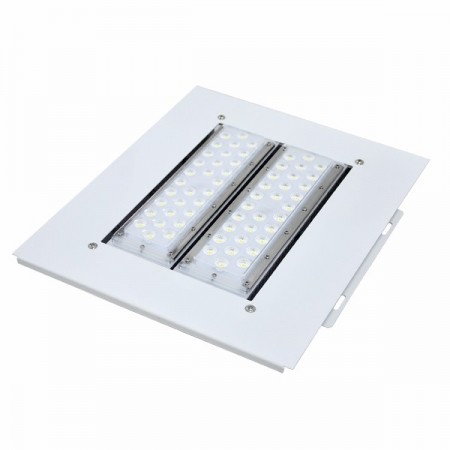 2019 Module Designed LED Canopy Light 100 Watt For Gas Petrol Station Meanwell