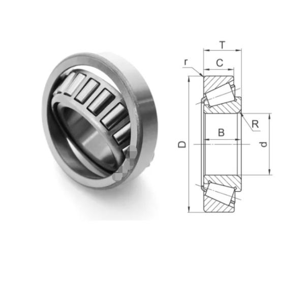 130MM Diameter P5 Taper Roller Bearing 30312D 30312 D