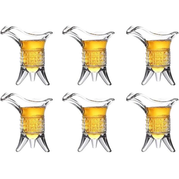 Base Material Glass Wine Vodka and Whisky Glass Wine Glasses with Unique Shapes