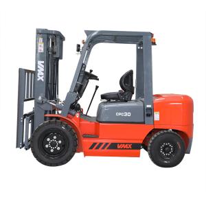 Food Warehouse Manual Transmission 3000kg Heavy Duty Forklift Truck