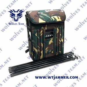 Waterproof GSM Dcs WiFi GPS 3G 4G Backpack Signal Jammer
