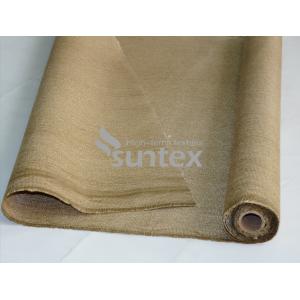Abrasion Resistant Vermiculite Coated Fiberglass Fabric For Removable Insulation