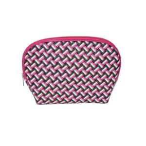 China Promotional Printed Cotton Cosmetic Bags , Silk - Screen Makeup Brush Bag on sale