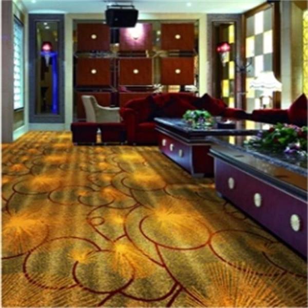 Newest cut pile jacquard printed hotel nylon carpet