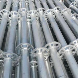 Architecture Steel Ringlock Scaffolding Hot dip Galvanized Q235 Steel Scaffold