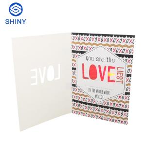 Happy Birthday Gifts Music Printing Greeting Card Cute Paper Customized