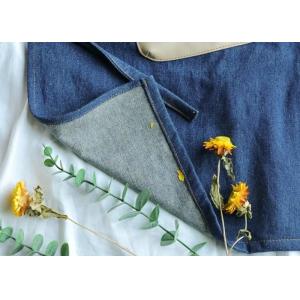 Multifunction Kitchen Cooking Apron , 360gsm Jean Denim Cooking Apron