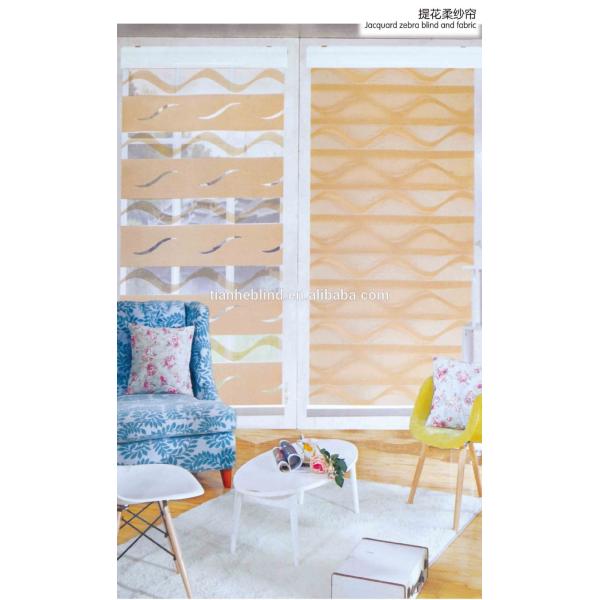 Zebra blinds fabric,day and night blinds,sheer blinds fabric,100% polyester blinds fabric,elegant sheer blinds fabric
